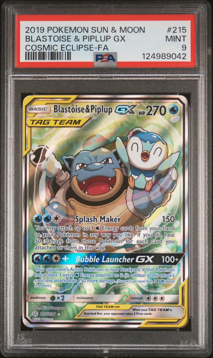 Blastoise & Piplup GX