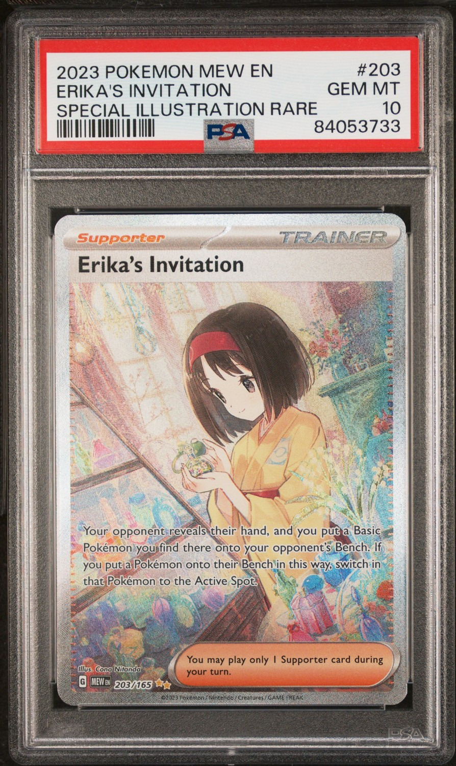 Erika's Invitation