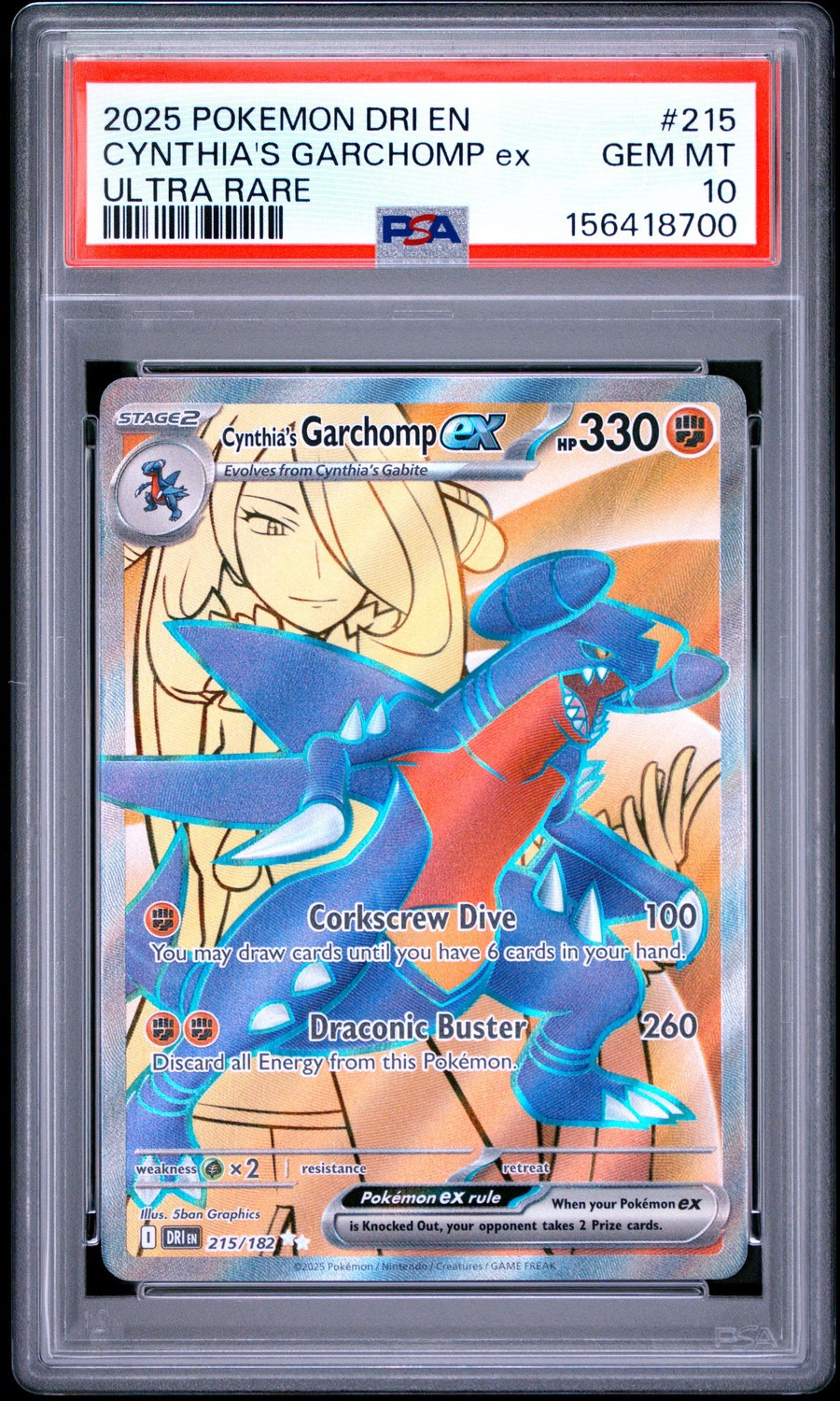 CYNTHIA'S GARCHOMP ex