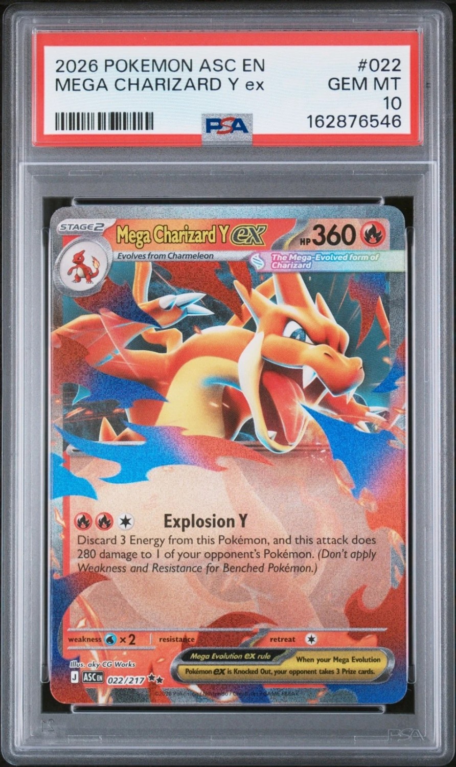 MEGA CHARIZARD Y ex