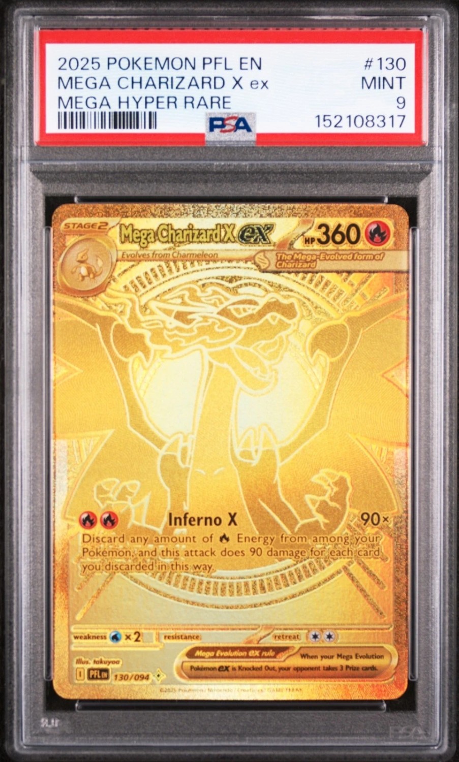 MEGA CHARIZARD X ex