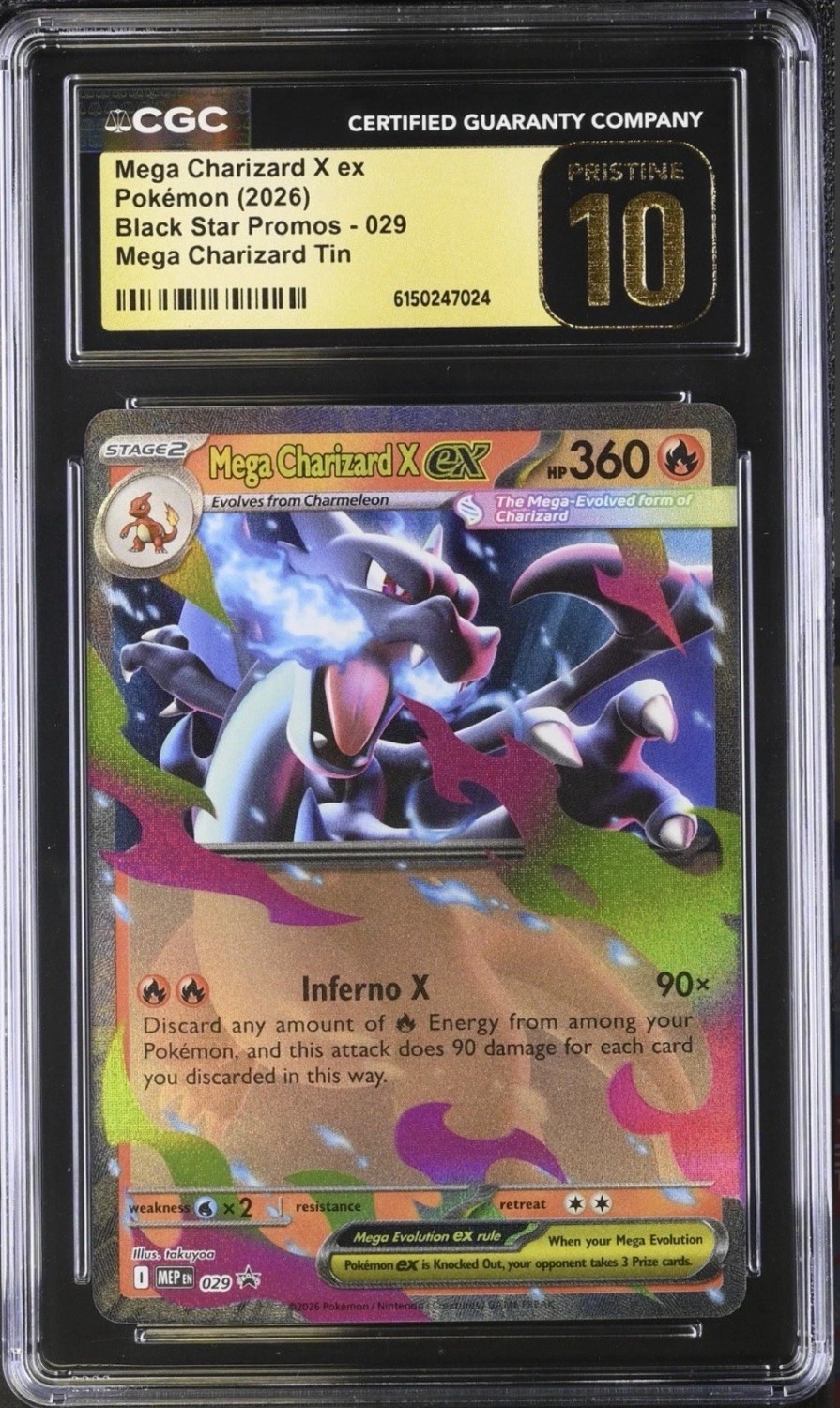 MEGA CHARIZARD X ex