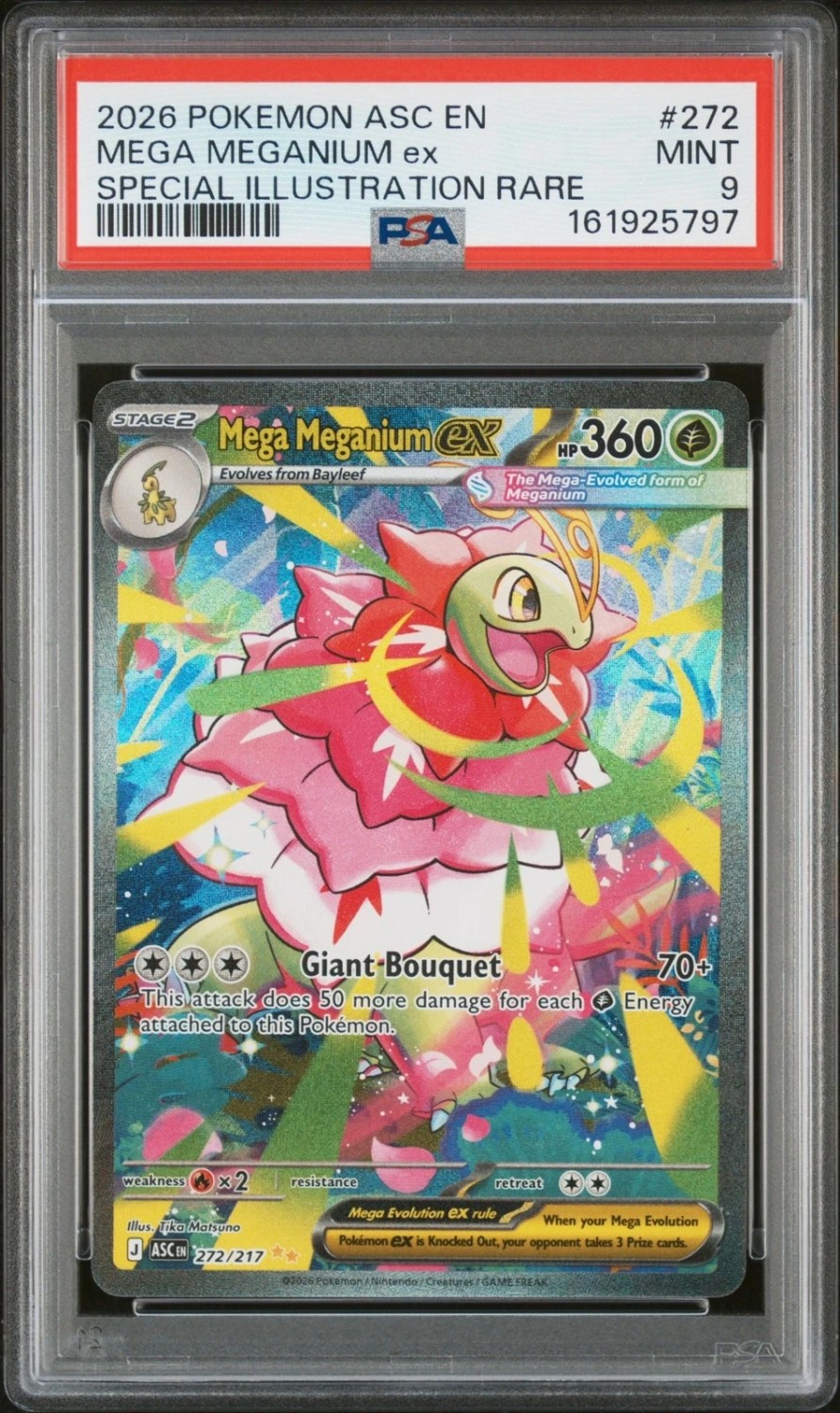 MEGA MEGANIUM ex