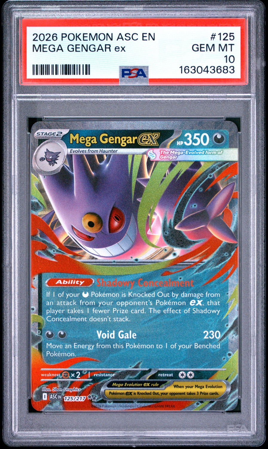 MEGA GENGAR ex