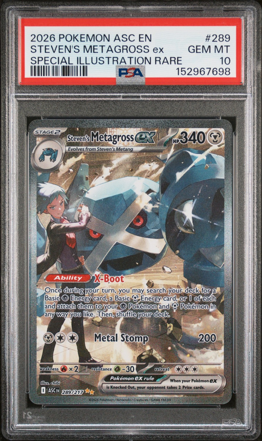 STEVEN'S METAGROSS ex