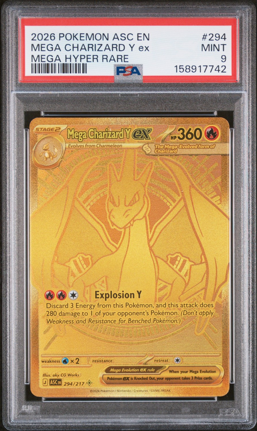 MEGA CHARIZARD Y ex