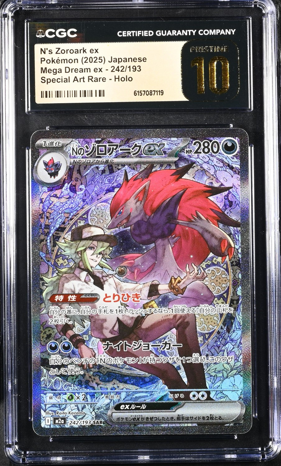 N's Zoroark ex