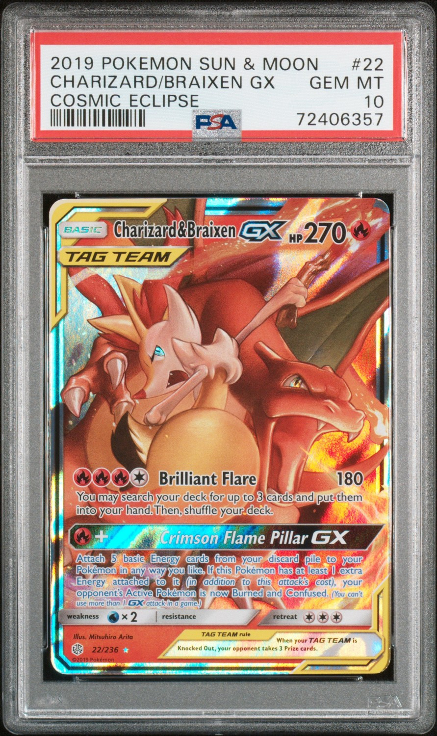 Charizard/Braixen GX