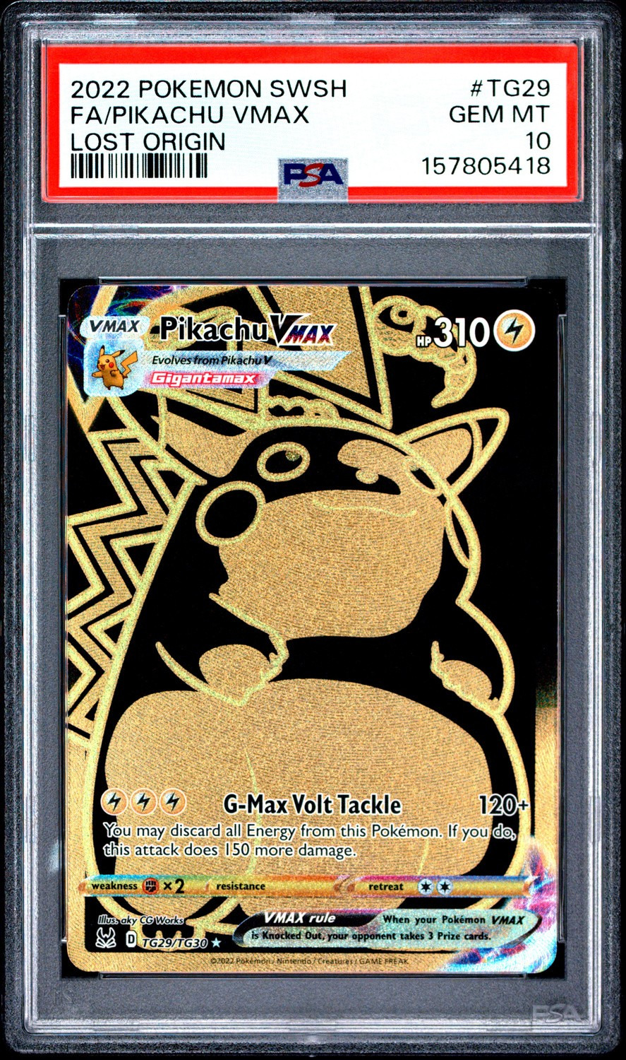 FA/PIKACHU VMAX