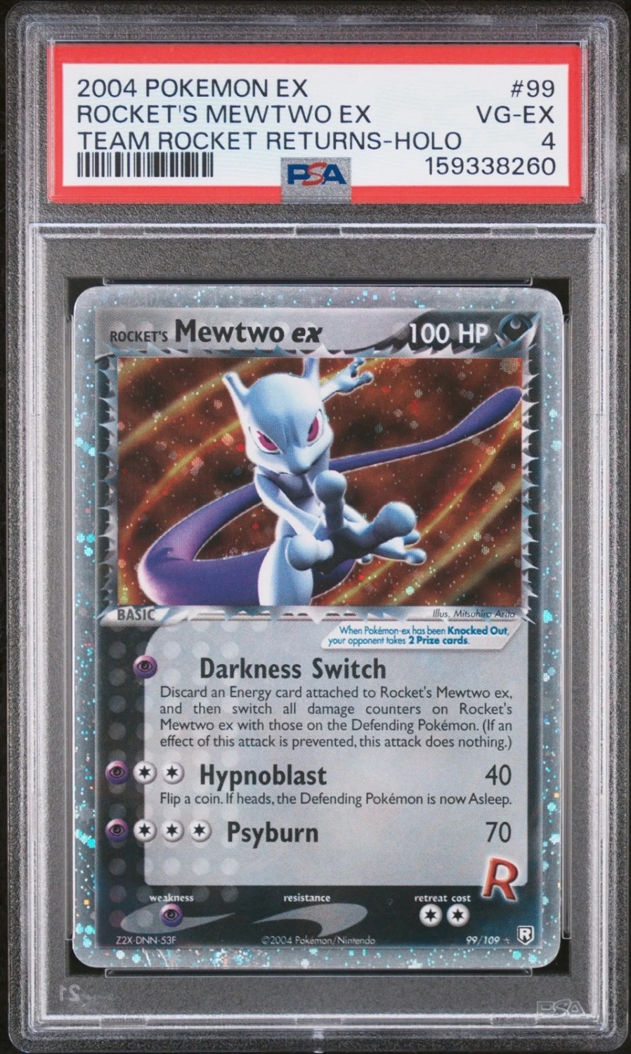 Rocket's Mewtwo EX
