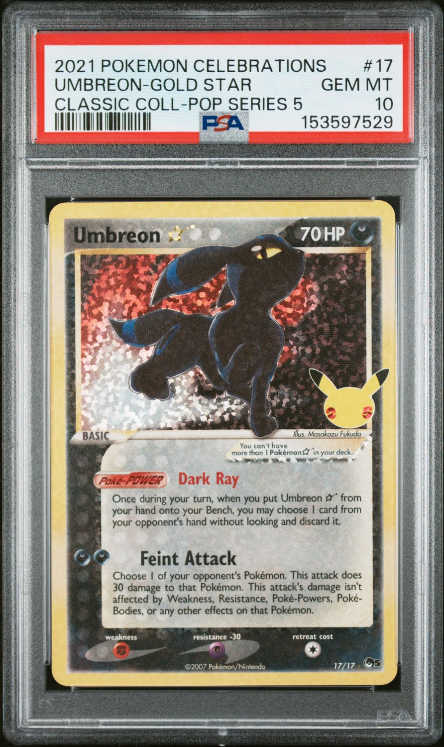 Umbreon-Gold STAR