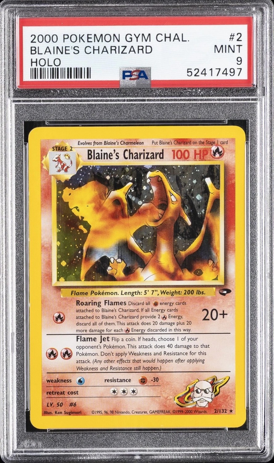 BLAINE'S CHARIZARD