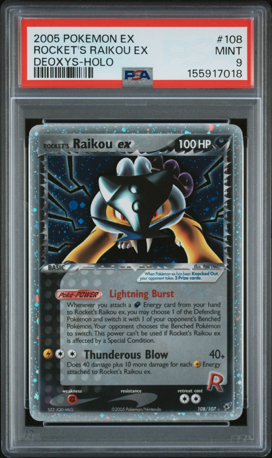 Rocket's Raikou ex