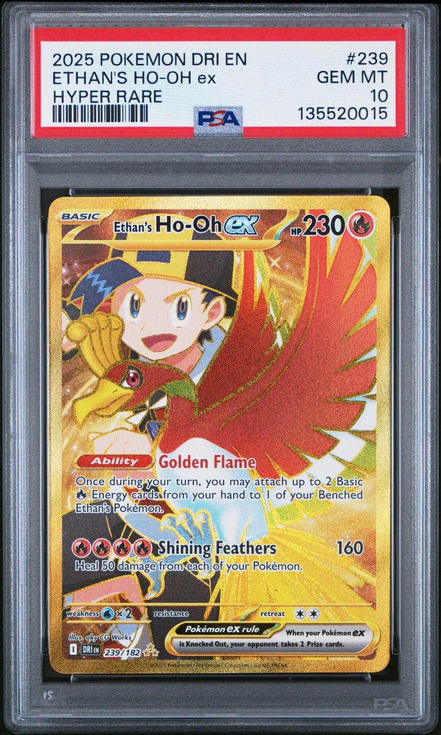 ETHAN'S HO-OH ex