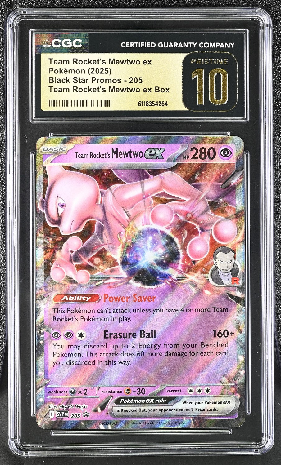 Team Rocket's Mewtwo ex