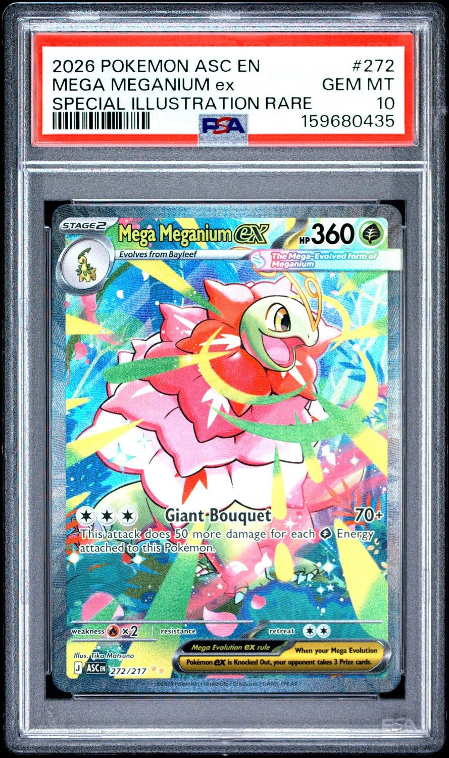 MEGA MEGANIUM ex