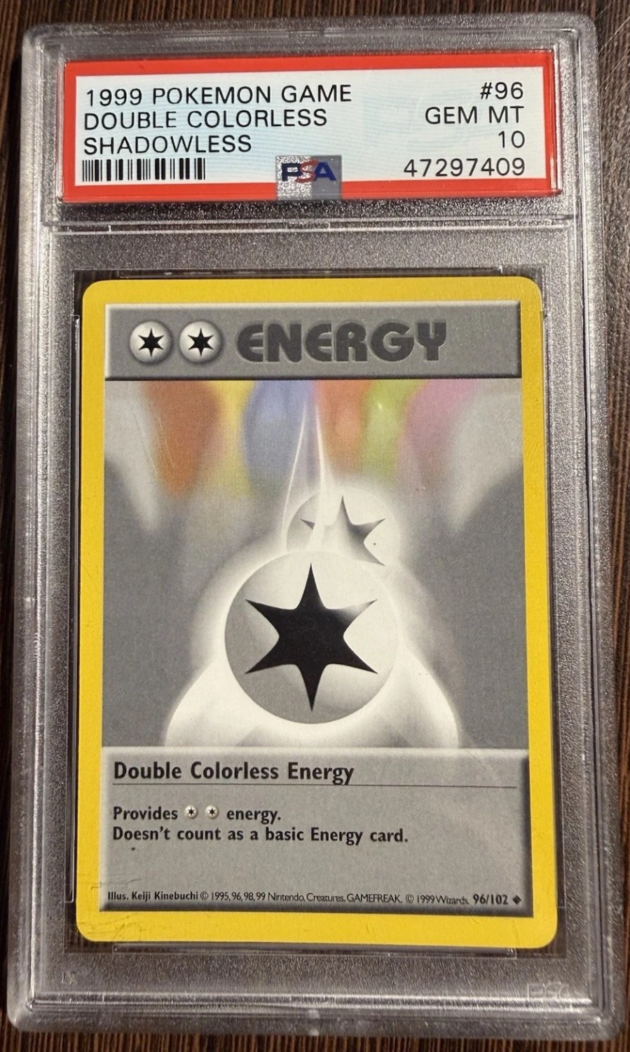 DBL. COLORLESS ENERGY