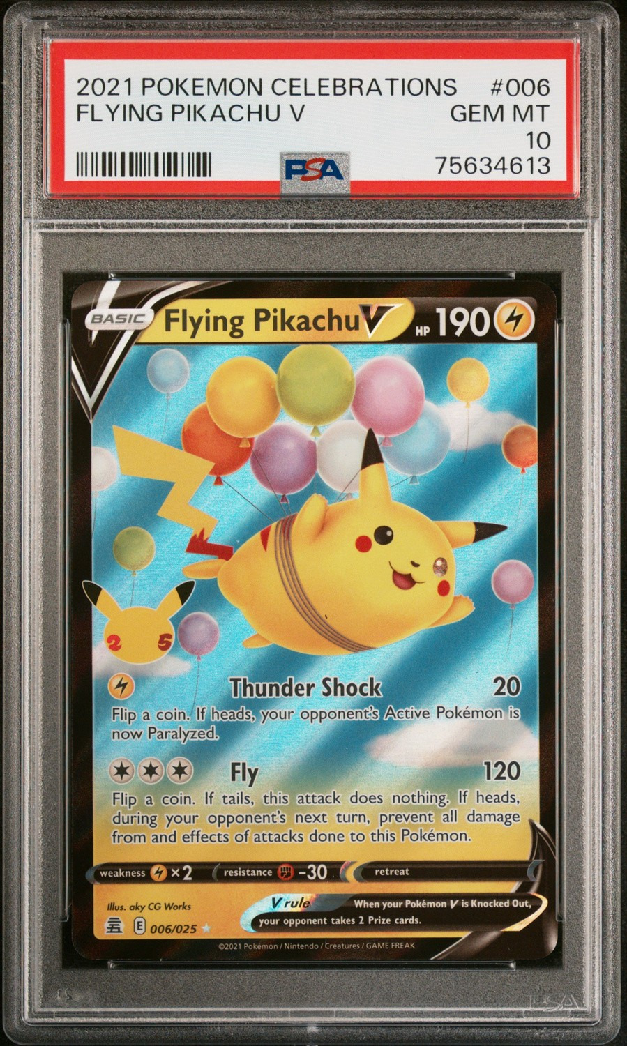 Flying Pikachu V