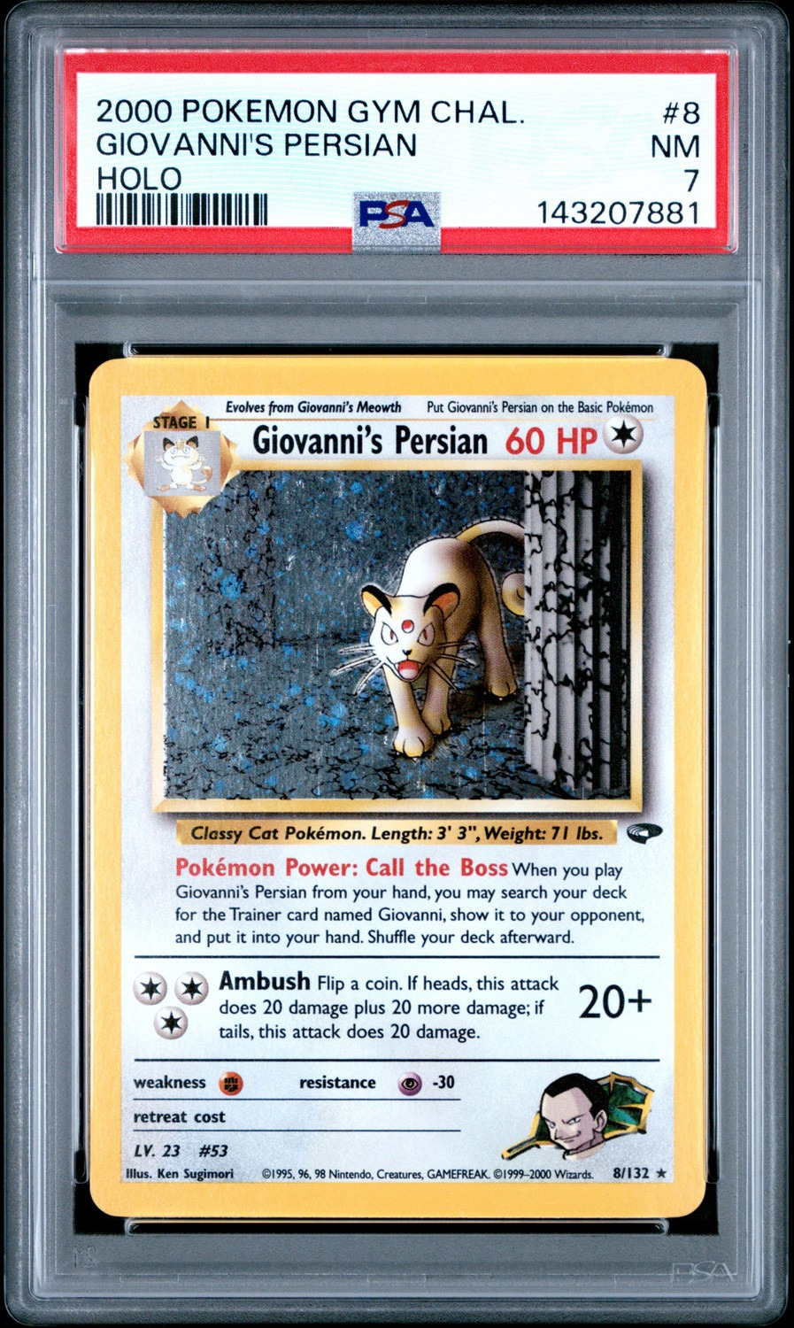 Giovanni's Persian
