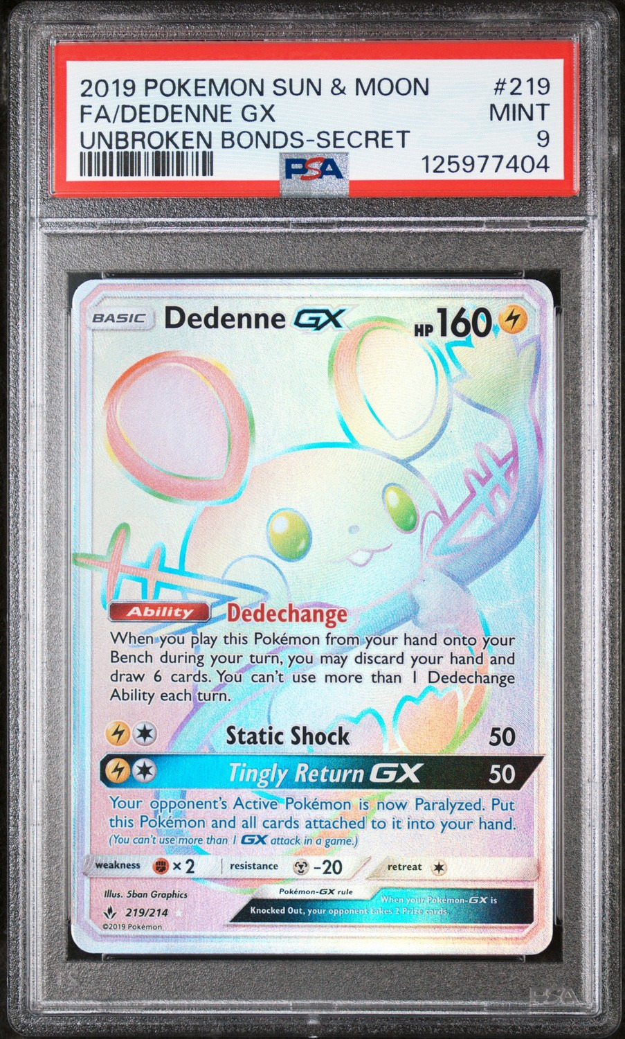 Dedenne GX