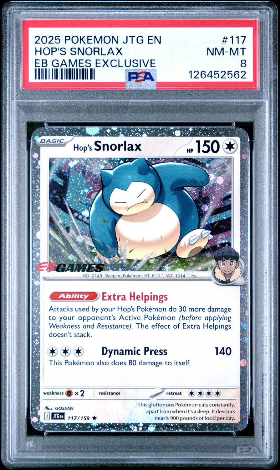Hop's Snorlax