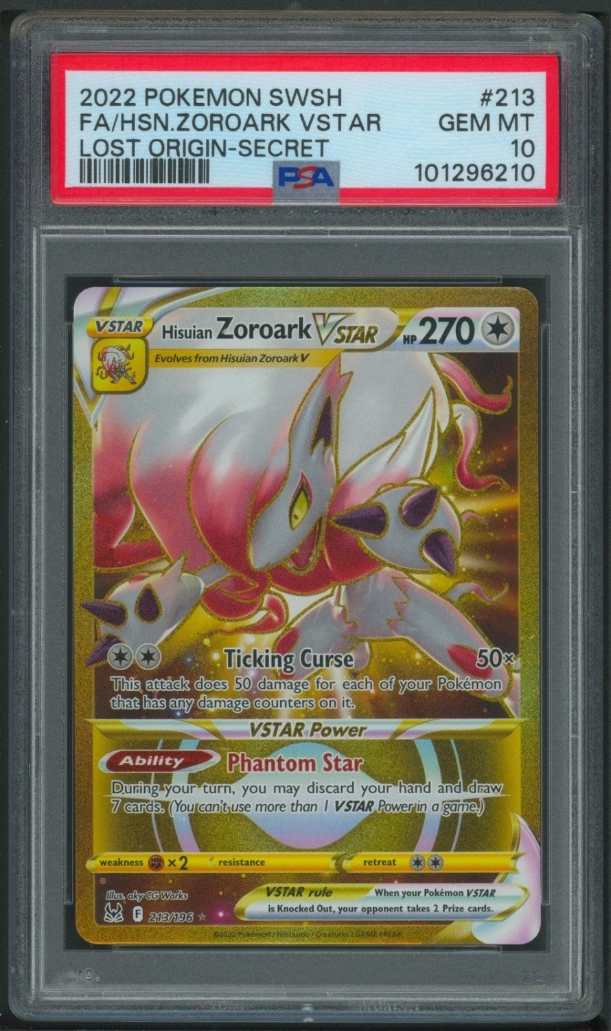 Hisuian Zoroark VSTAR