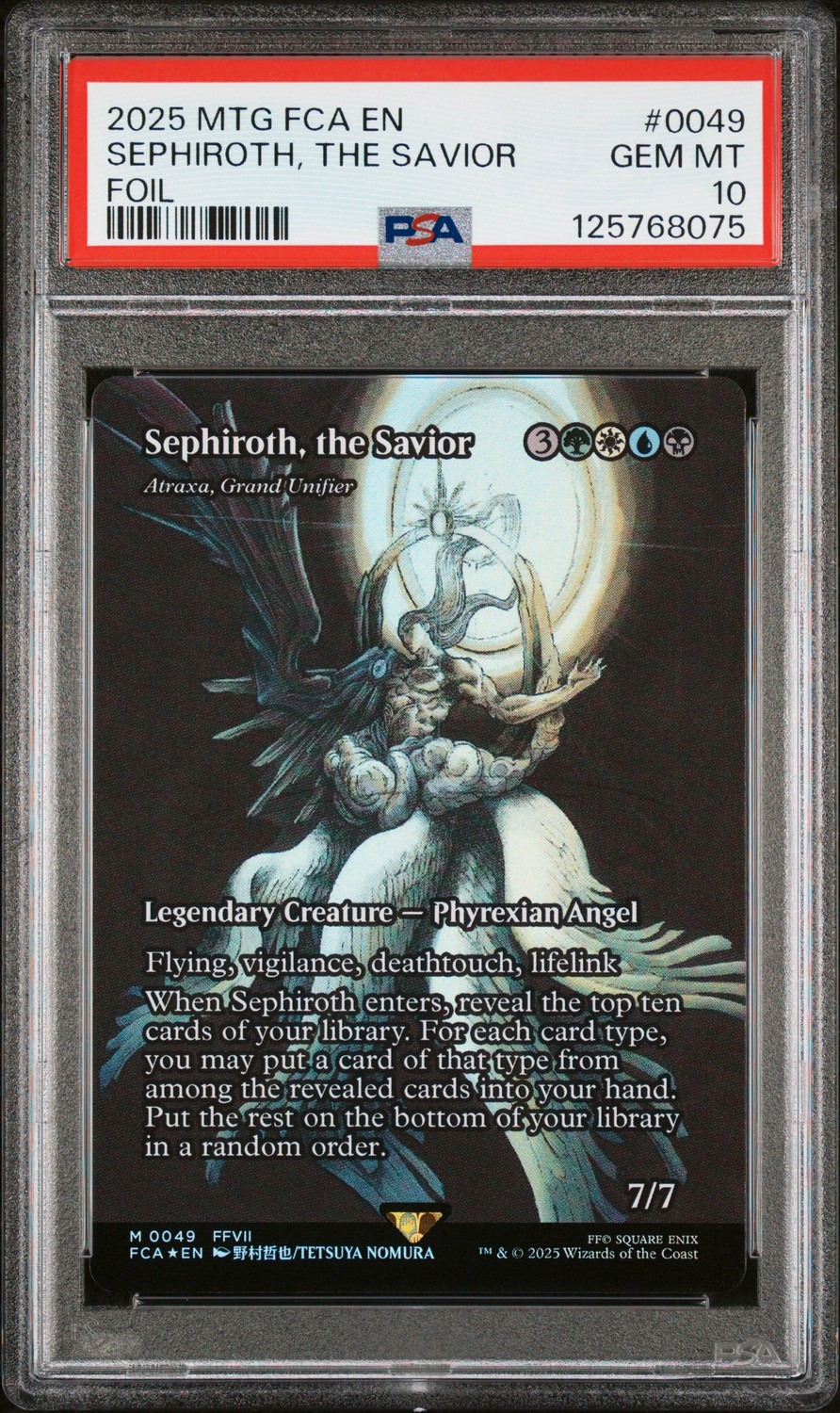 Sephiroth, The Savior