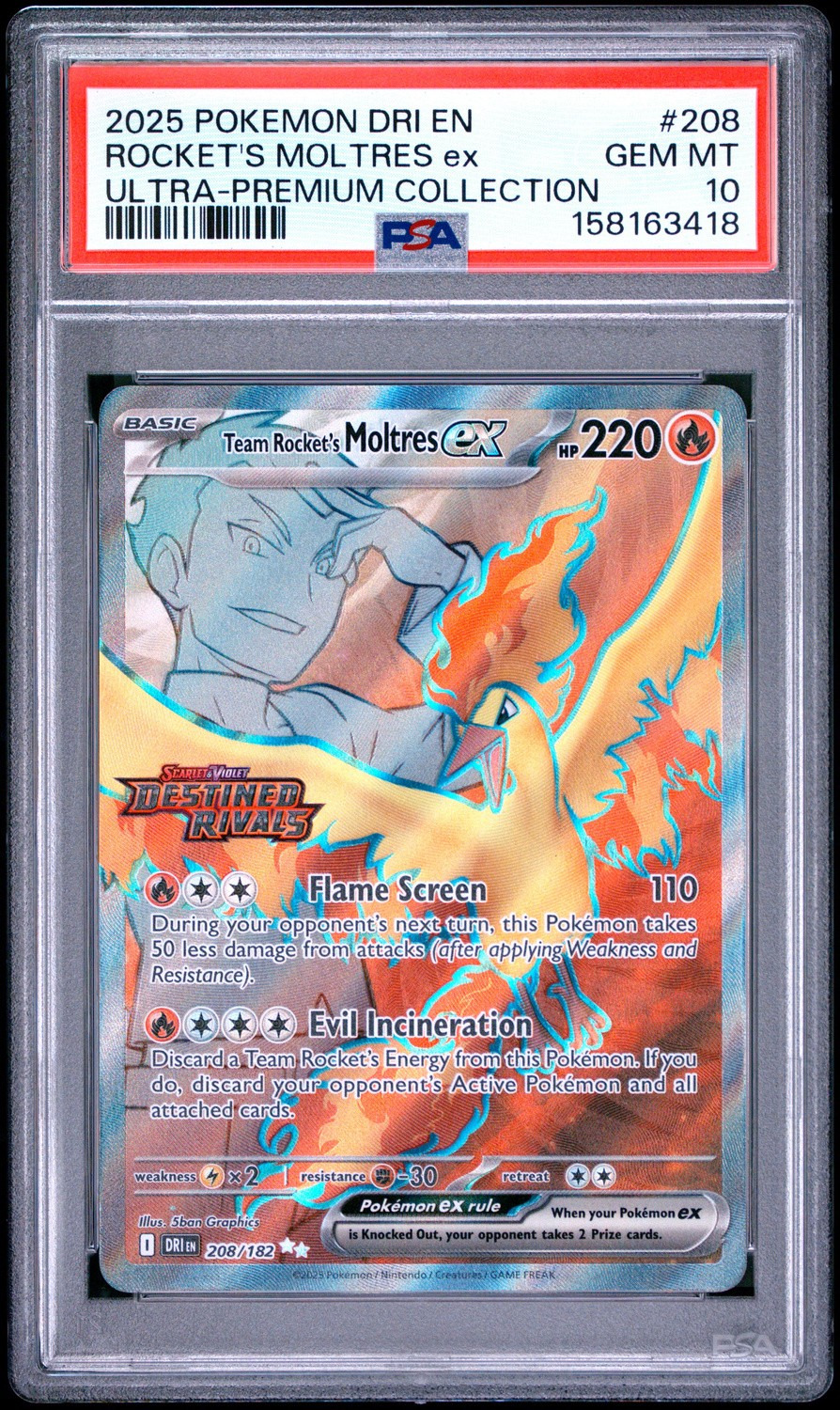 ROCKET'S MOLTRES ex