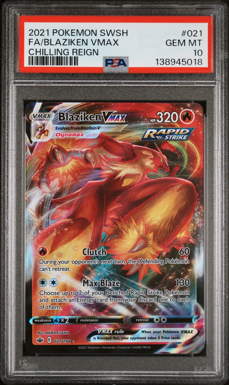 Blaziken VMAX