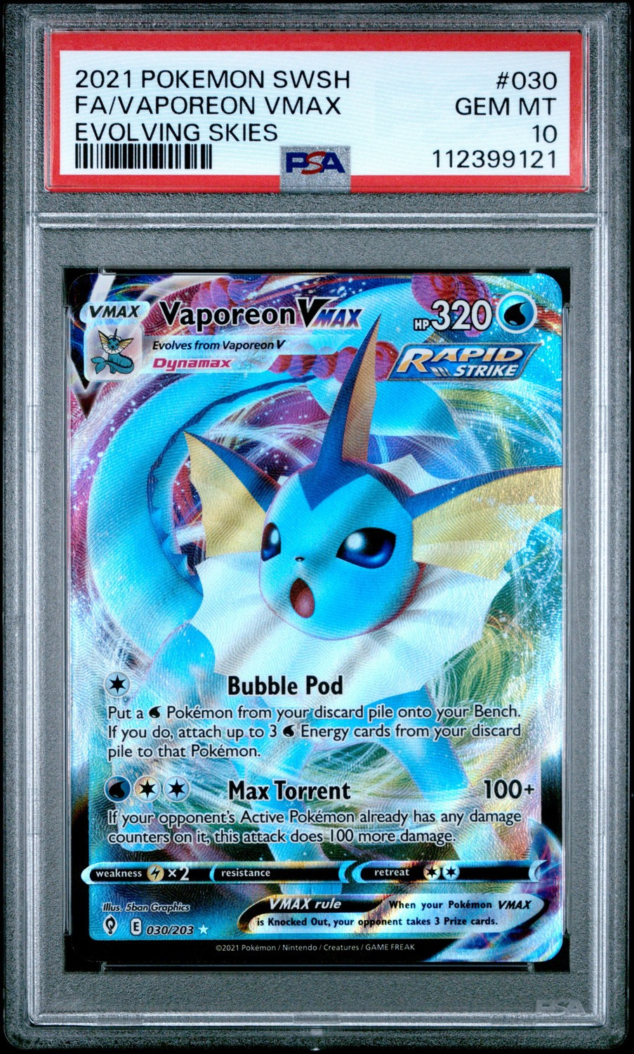 Vaporeon VMAX