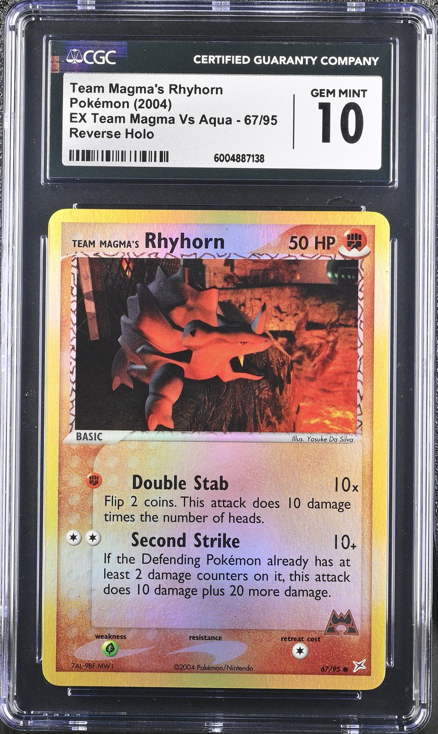 Team Magma'S Rhyhorn
