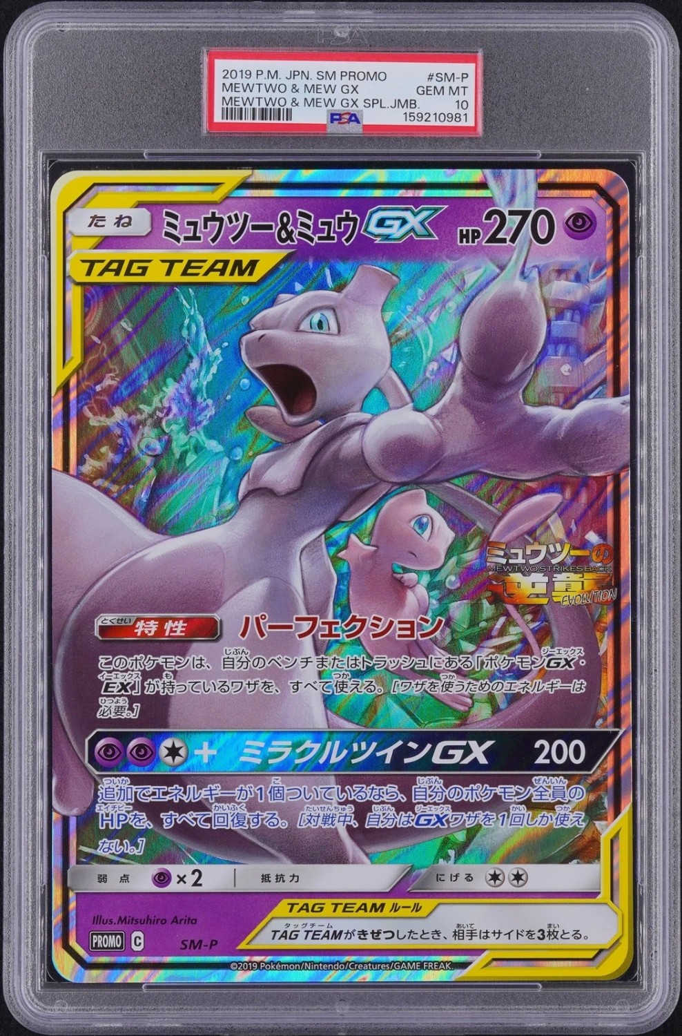 Mewtwo & Mew GX