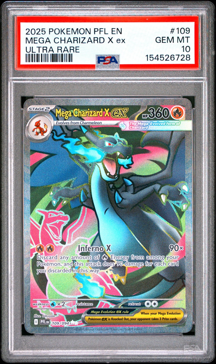 MEGA CHARIZARD X ex