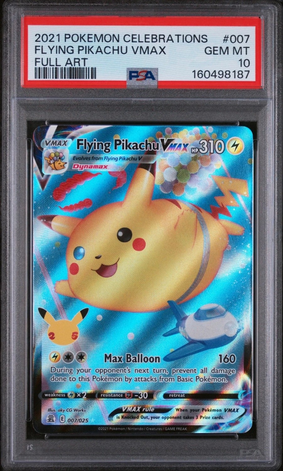 Flying Pikachu VMAX