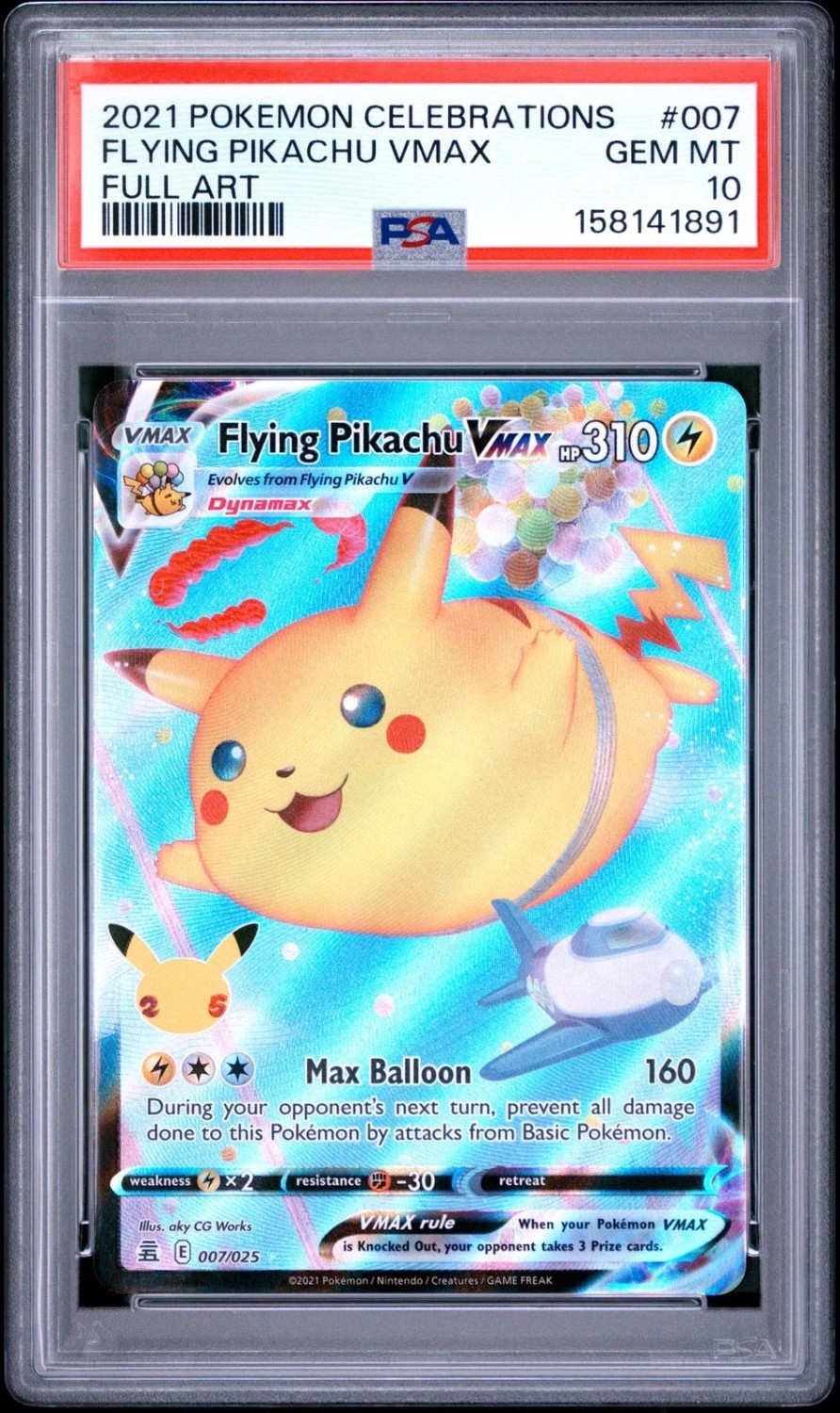 Flying Pikachu VMAX