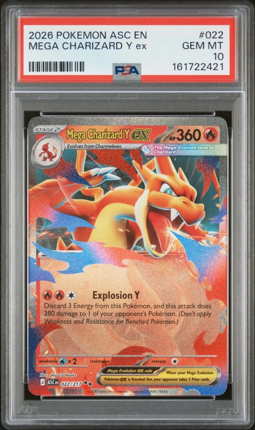 MEGA CHARIZARD Y ex