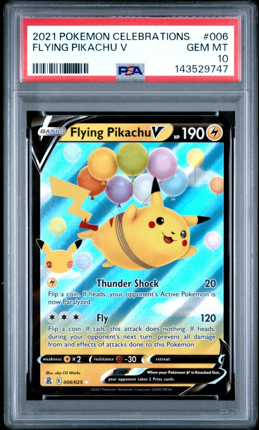 Flying Pikachu V