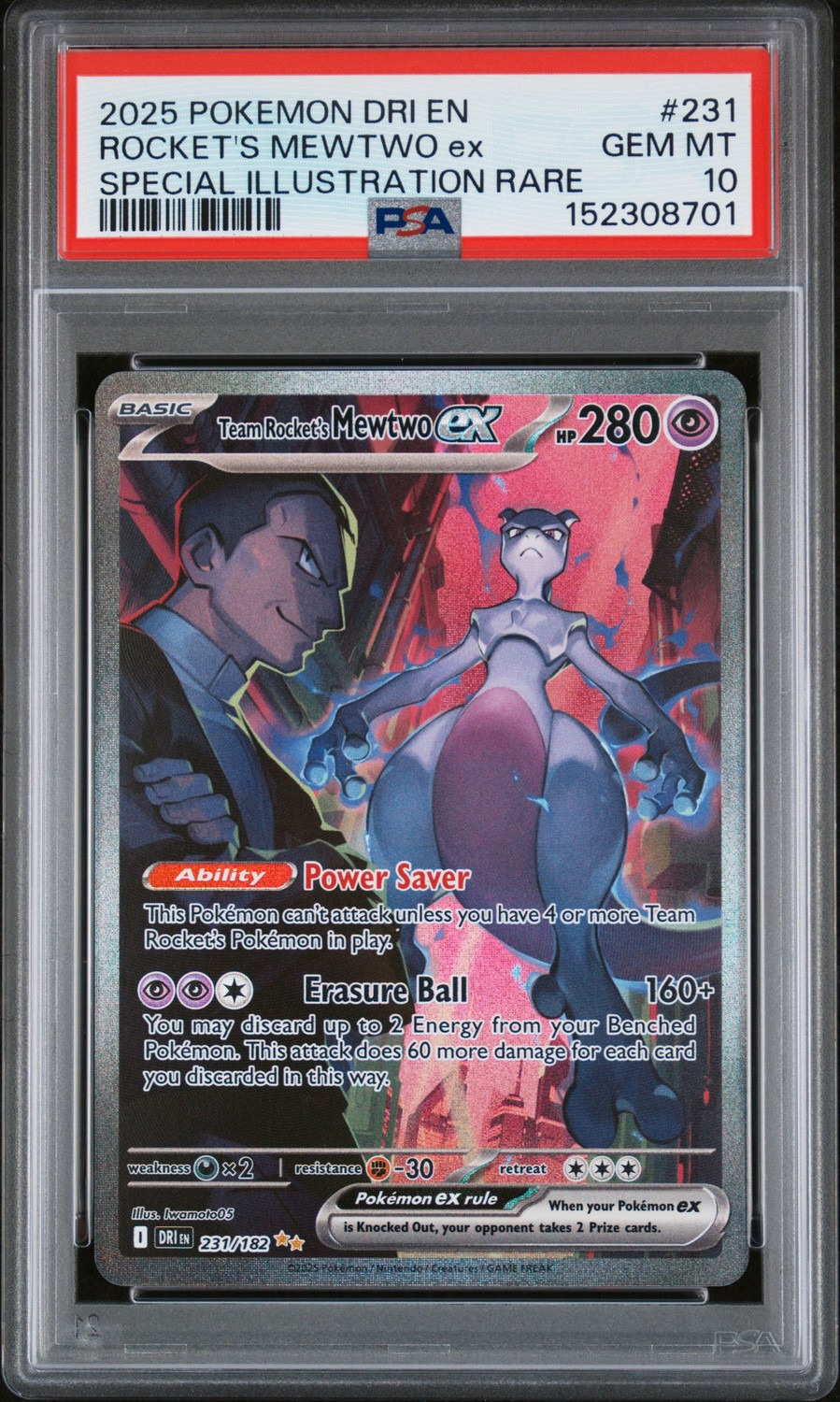 ROCKET'S MEWTWO ex