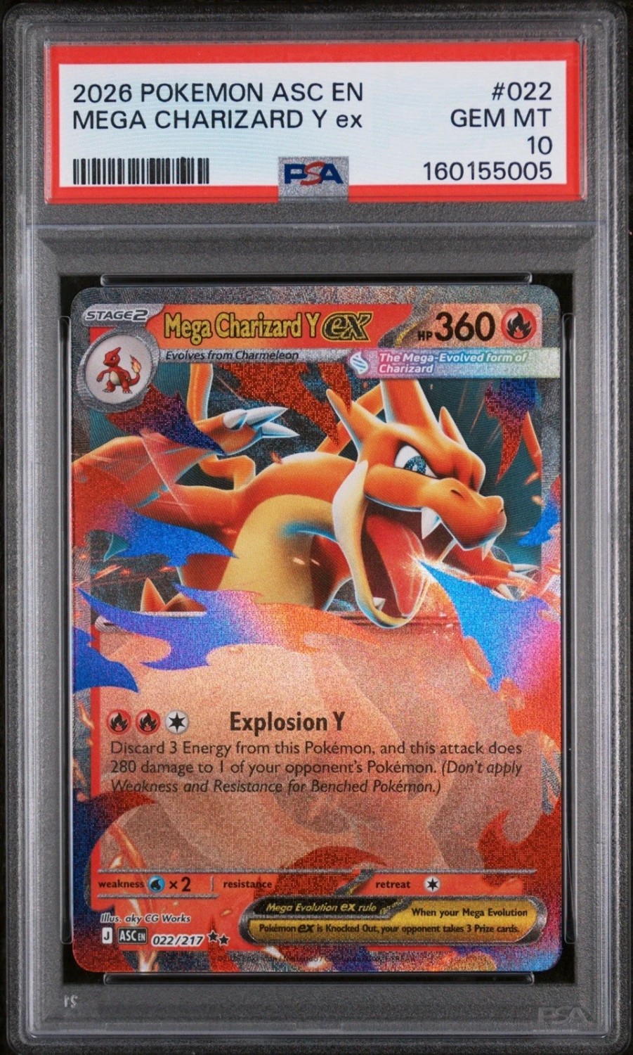 MEGA CHARIZARD Y ex