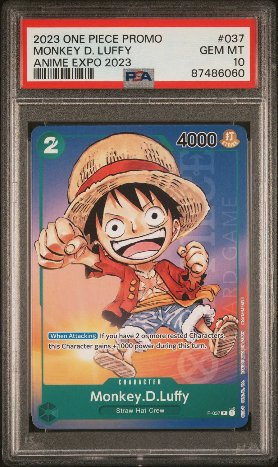 MONKEY D. LUFFY