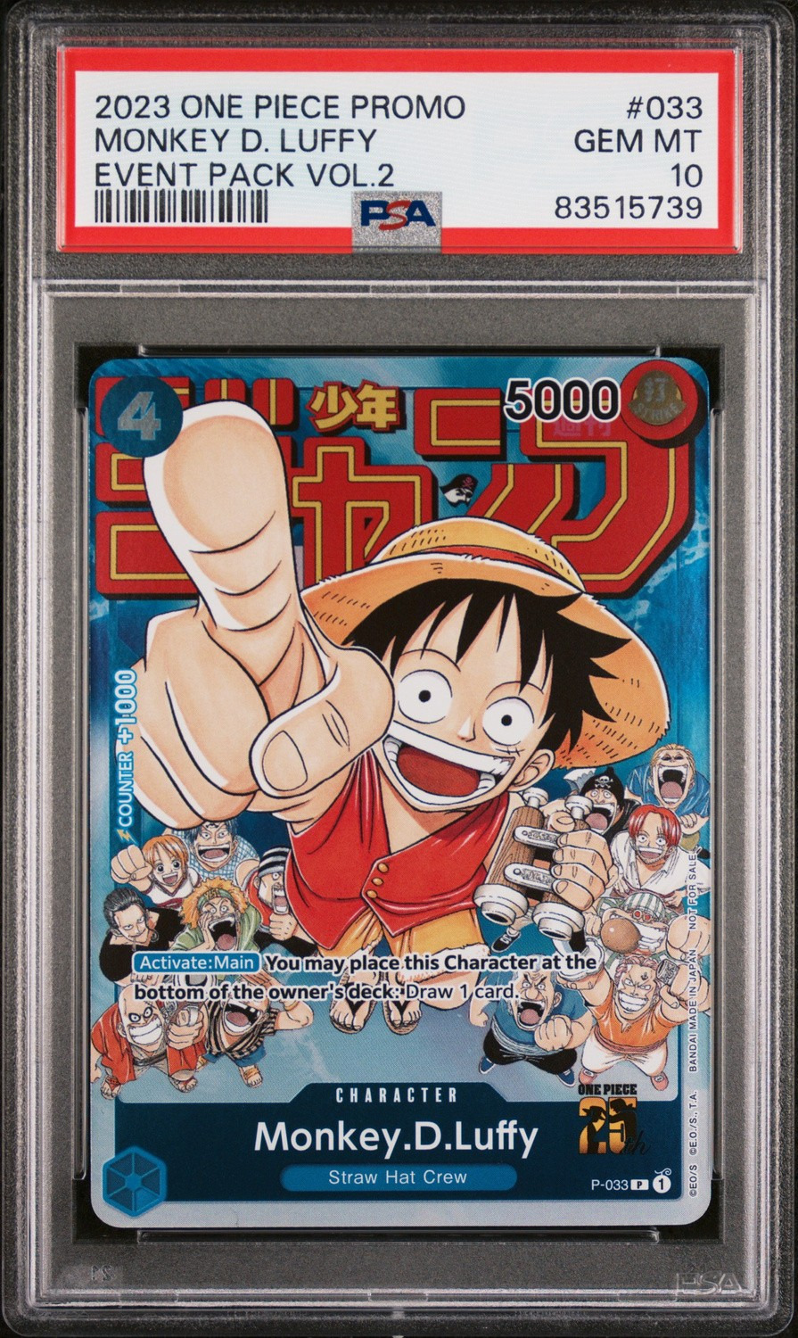 MONKEY D. LUFFY