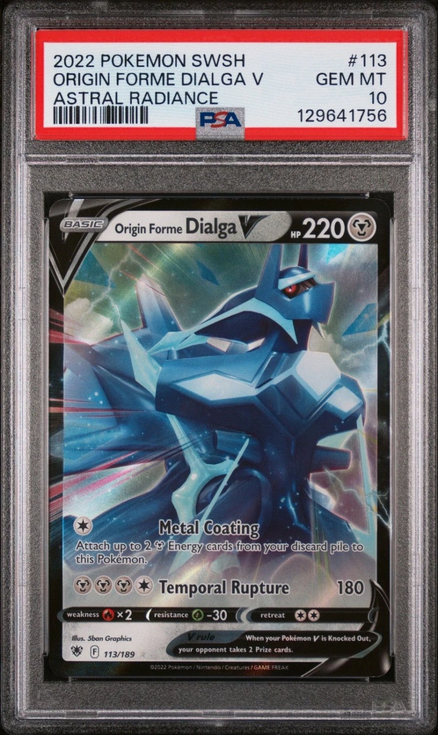 Origin Forme Dialga V