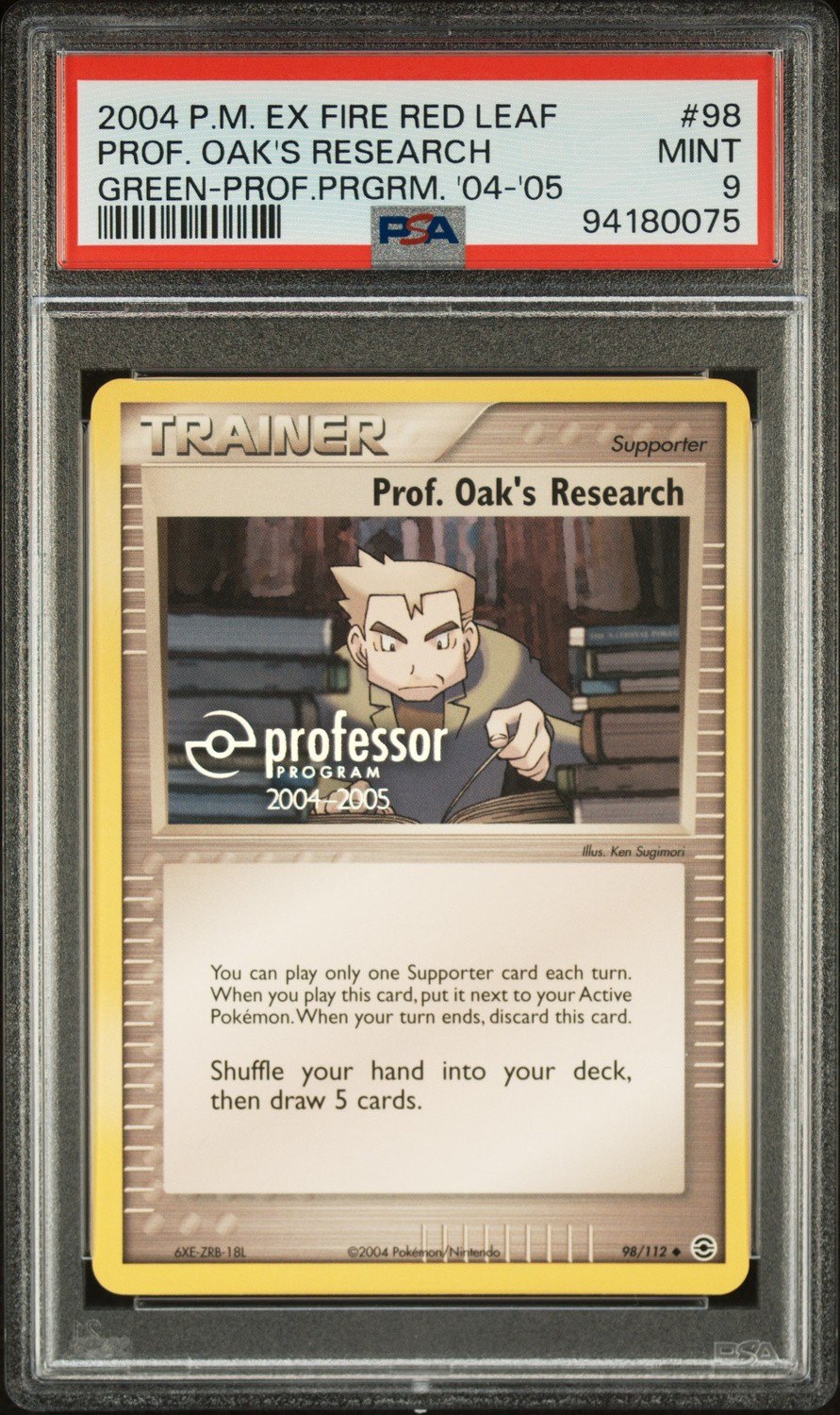 PROF. OAK'S RESEARCH