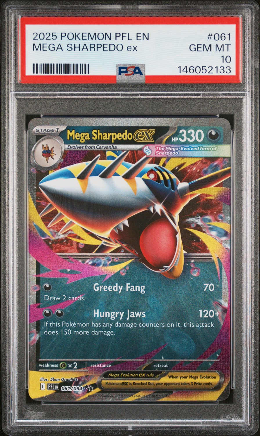 MEGA SHARPEDO ex