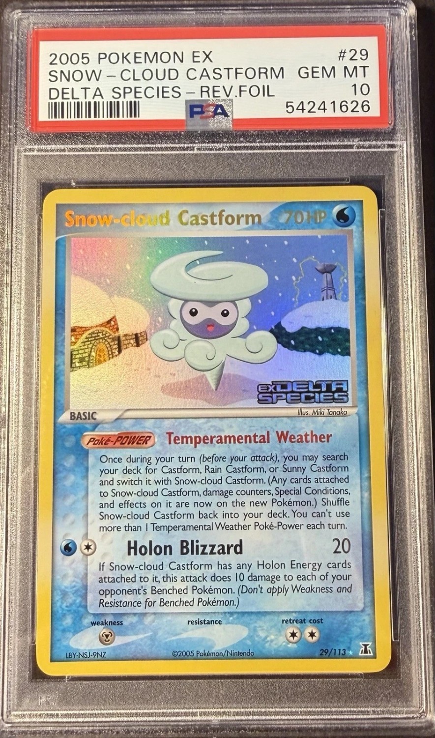 Snow-cloud Castform
