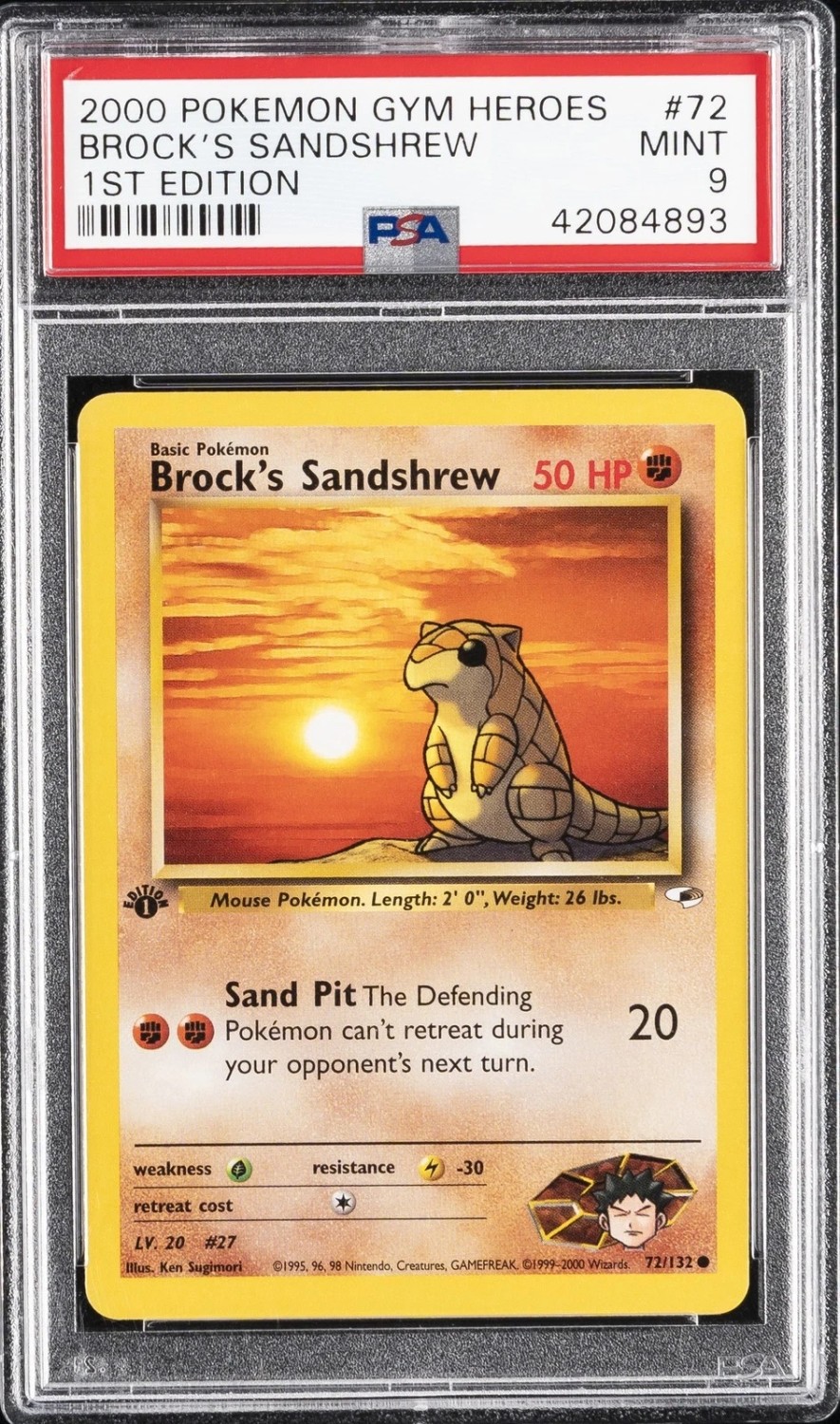 Brock's Sandshrew