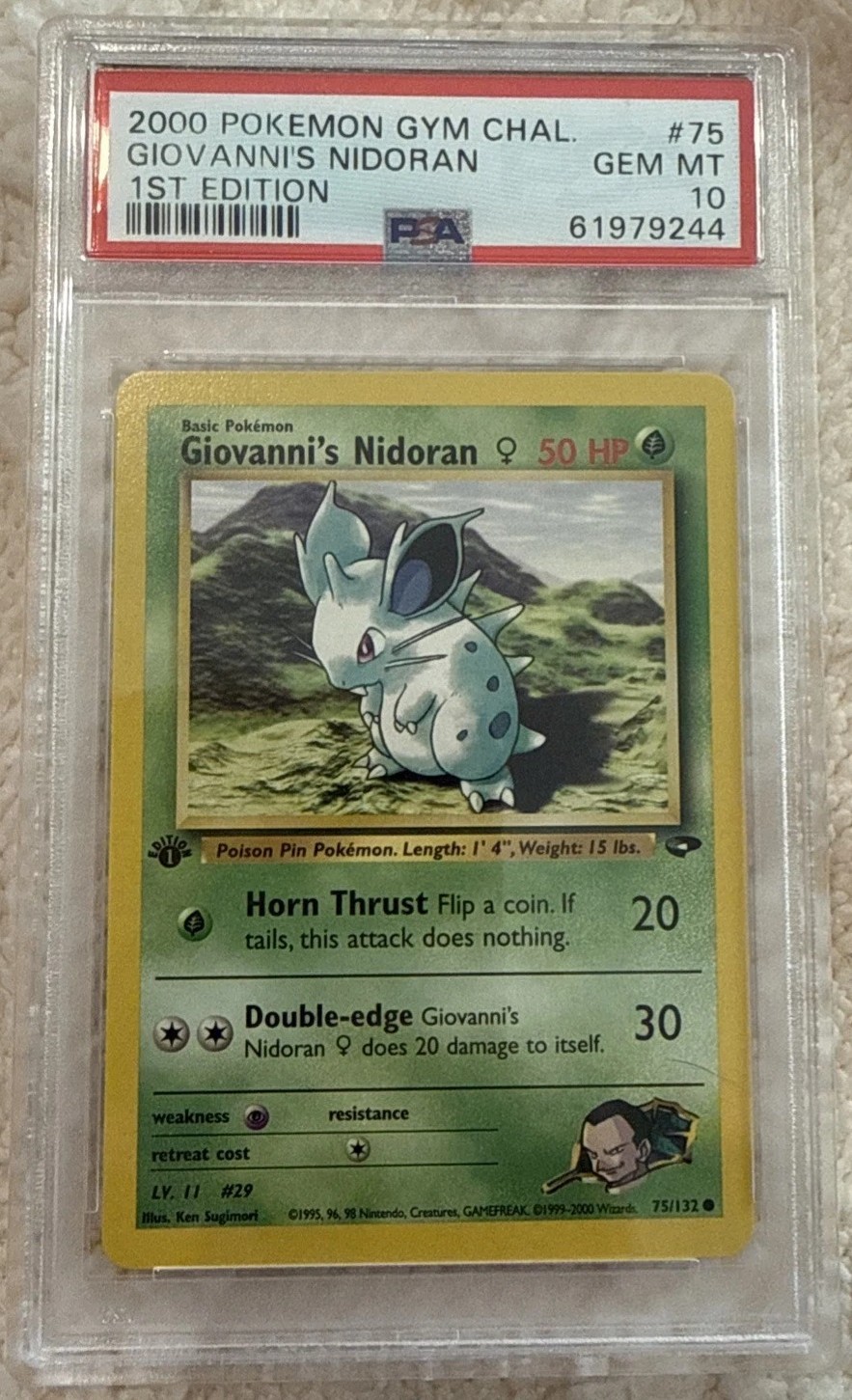Giovanni's Nidoran