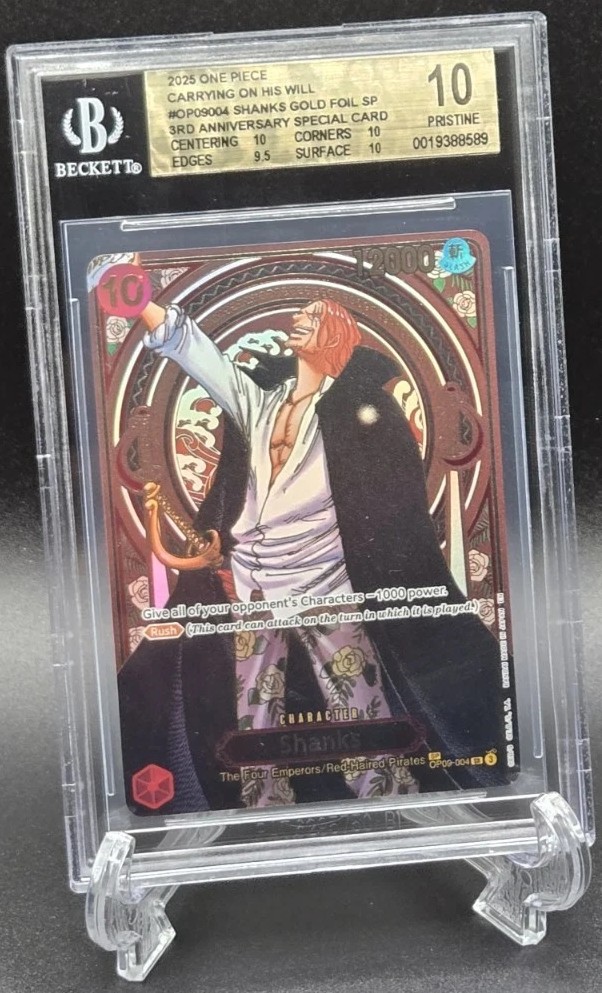 Shanks GOLD SP/(3rd Anniversary Special Card)