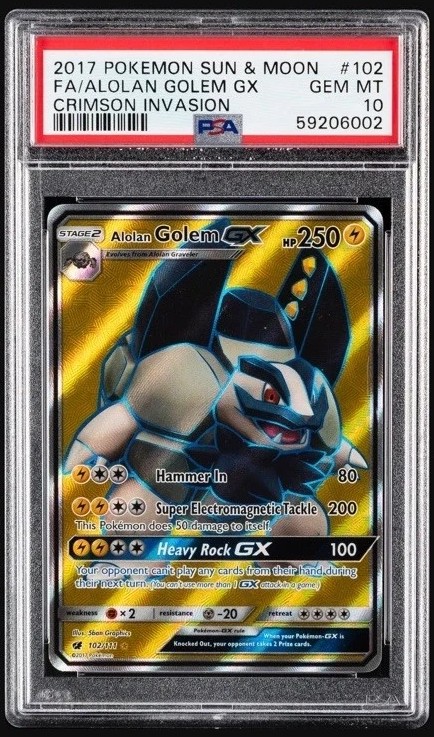 Alolan Golem GX