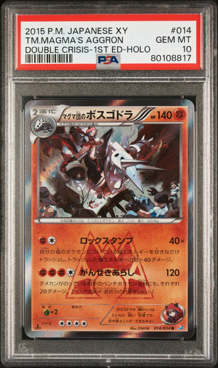 Team Magma's Aggron